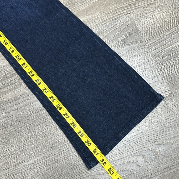 Signature by Levi Strauss Women’s Mid-Rise Bootcut Jeans Dark Blue Sz W32xL32 - Picture 10 of 11